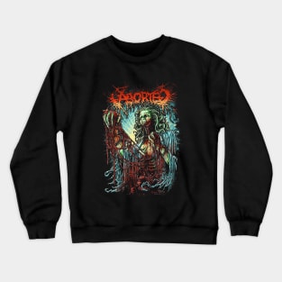 ABORTED MERCH VTG Crewneck Sweatshirt